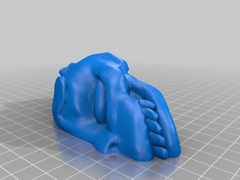 Donnie Darko's Mask Split - Flat Print