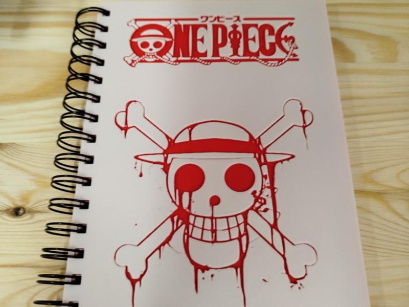 One Piece Bookcover Luffy