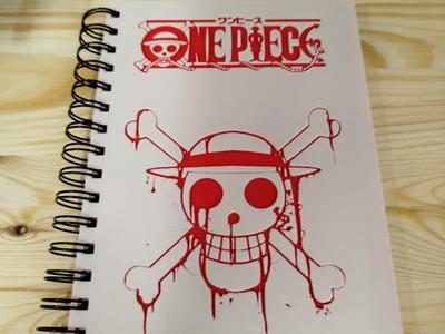 One Piece Bookcover Luffy