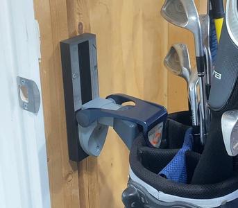 Golf Bag Holder Sliding Device