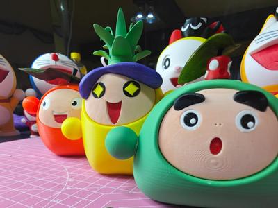 Jelly Trio*Lu Xiaoguo* Multicolor Print Version (No AMS Required)