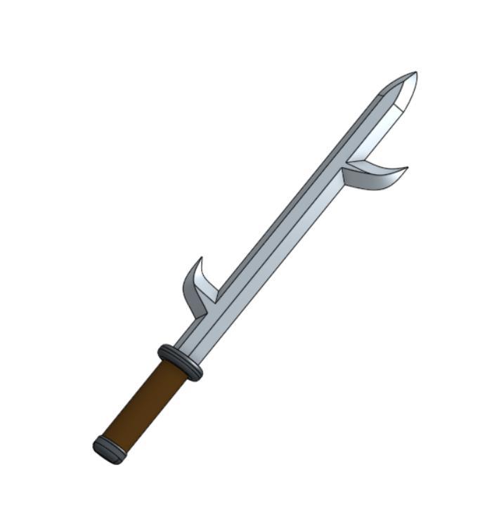 Kiba Sword (Thunderswords) from Naruto