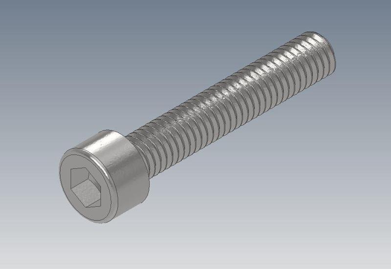 M6x35 - M6x35x30 - M6x35x25 Socket Head (DIN 912) Standard Bolts