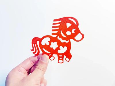 12 Zodiac Window Flowers - Horse of the Noon