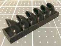 Engine exhaust for RC planes