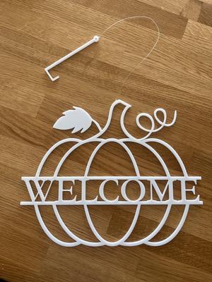 Welcome / Pumpkin Welcome/ Pumpkin/ Window picture/ Helloween