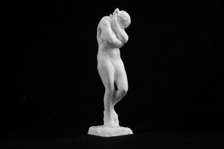 Eve at The Musée Rodin, Paris