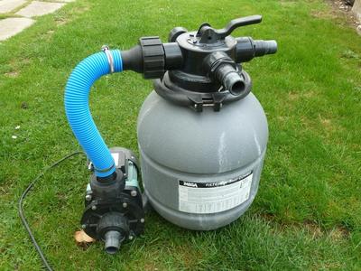 Pool Sandfilter  Tube connector
