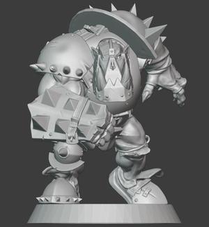 FANTASY FOOTBALL BIG ORC BLOCKER 06