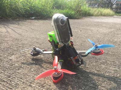 GEPRC_KX5_insta360 one mount With Case