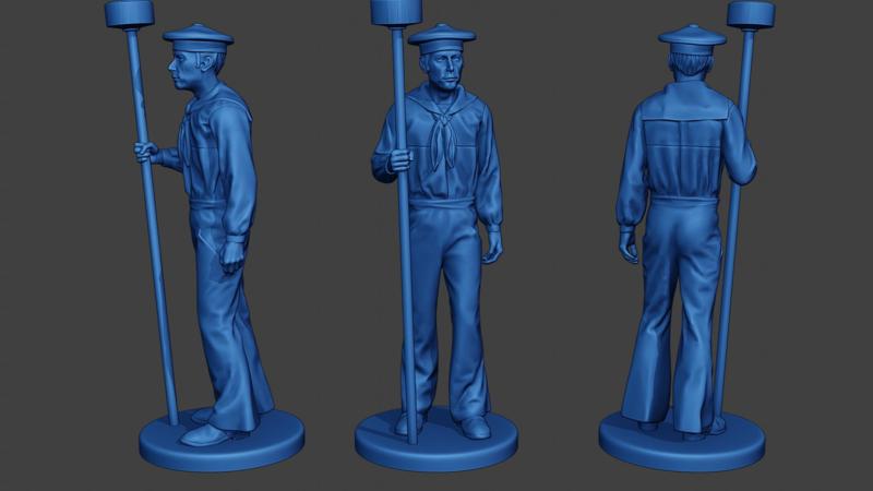 American Sailor Civil War Union StandTool ACWUS2