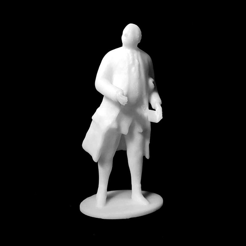 Mikhail Lomonosov at MUZEON, Moscow