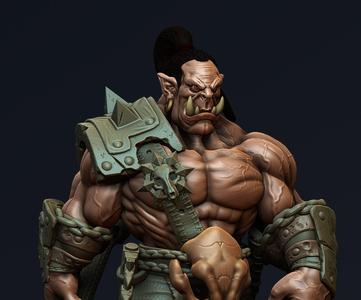 orc warcraft style 2
