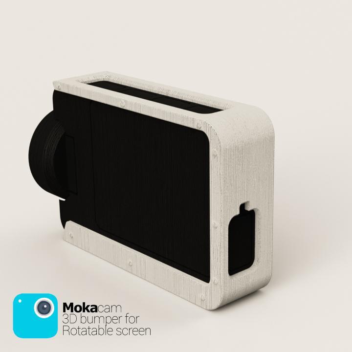 Mokacam Bumper for Rotatable screen