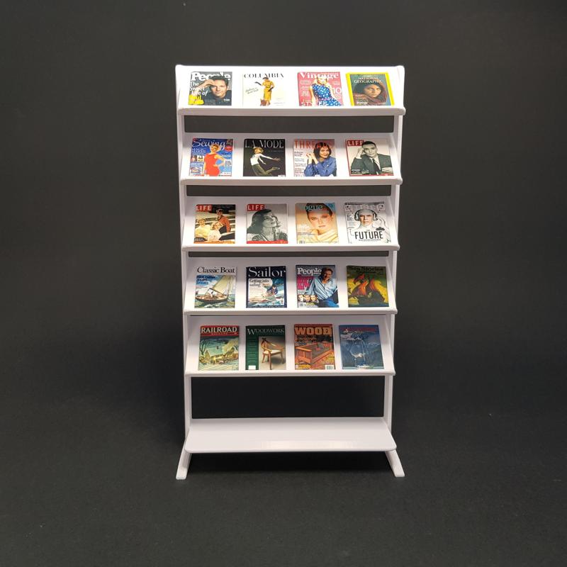 Magazine Rack - Miniature Furniture 1/12 scale