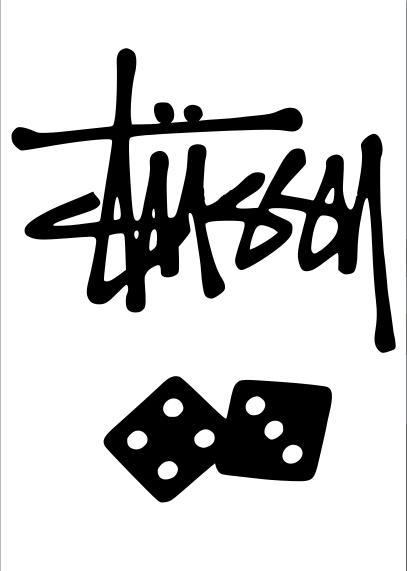 Logo Stussy with Dice | STÜSSY with Dice
