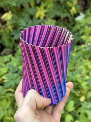 Short Wave Vase