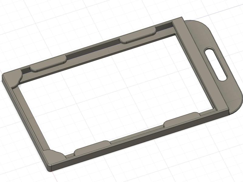 Two Cards Cardholder (Badge/ID Cards)