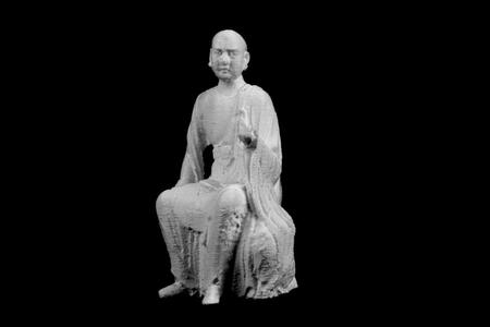 Monk at The Royal Ontario Museum, Canada