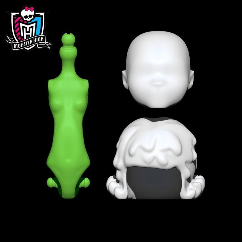 Monster High Blank Torso