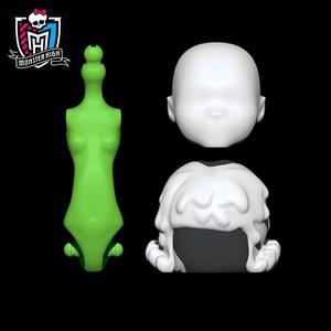 Monster High Blank Torso