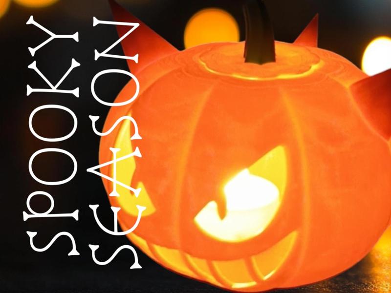 Gengar Pumpkin shaped