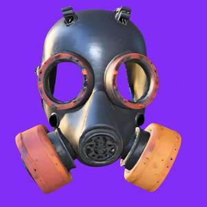 Distressed Gas Mask