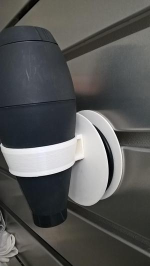 Support séche cheveux et lisseur