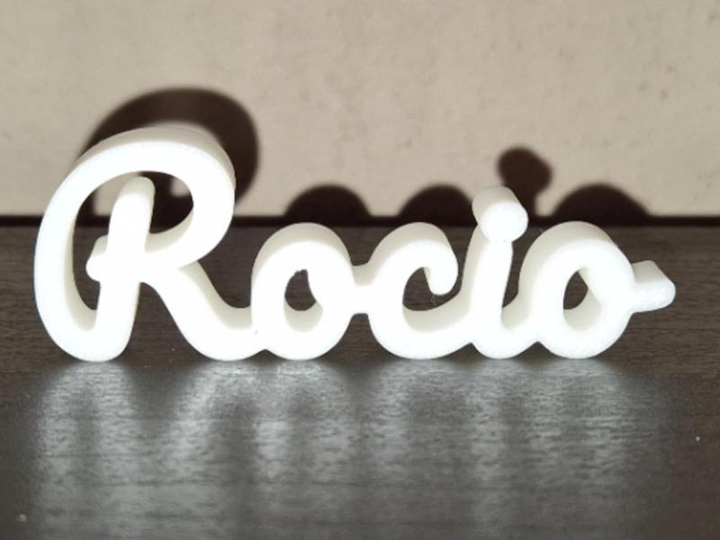 Rocio Name Sign Display Decor