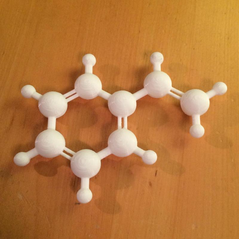 Styrene molecule