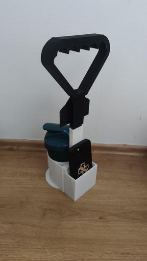 GYM holder for shaker and mobile