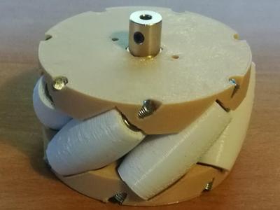 Mecanum wheel D=82mm H=42mm N=7pcs
