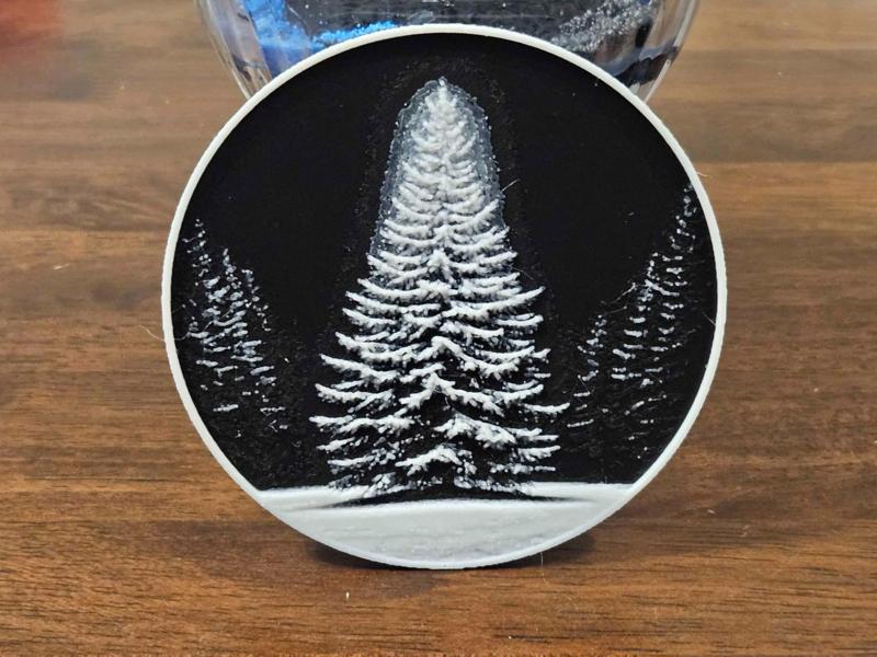 Christmas Tree Coaster