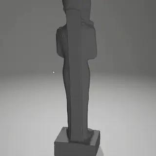 Ancient and Rare Egyptian Deity Khonsu Statue