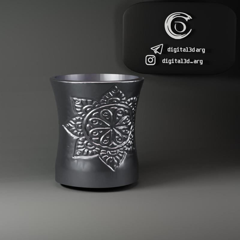 MATTE MANDALA METALLIC STYLE 01