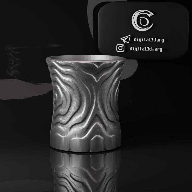 MATTE MANDALA METALLIC STYLE 23