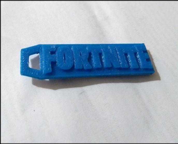 Fortnite keychain 2side
