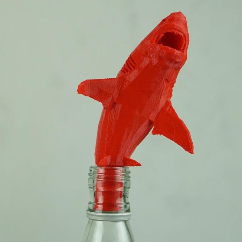 Shark wine stopper
