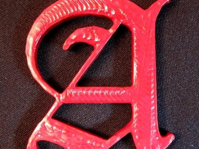 Scarlet Letter - Tactile Writing Prompt