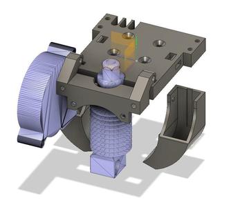 Micromake C1 on MGN12 rails
