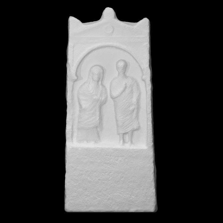 Hellenistic gravestone of a married couple