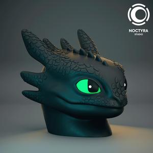 Pop Corn Bucket - Toothless
