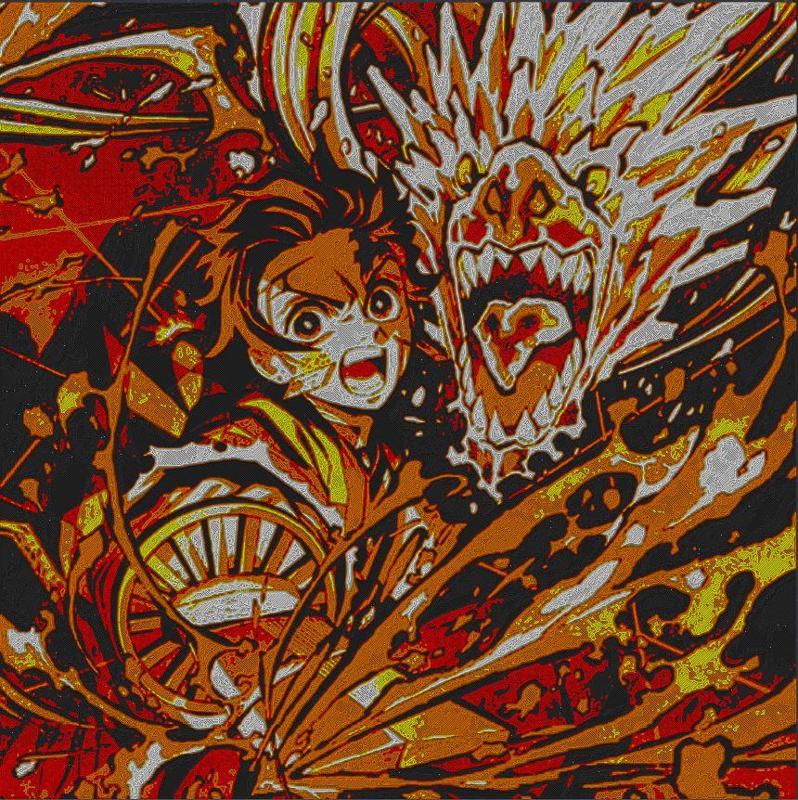 Demon Slayer - Tanjiro HueForge