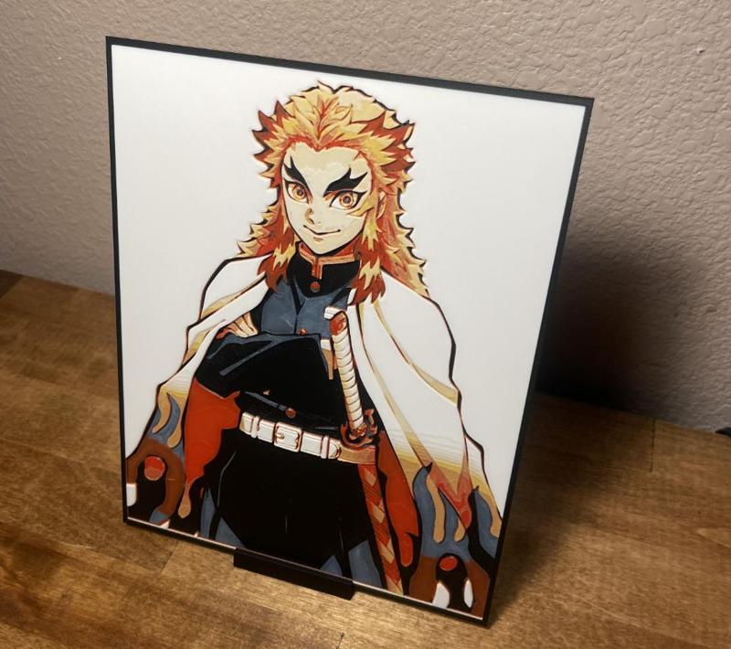 Hueforge - Demon Slayer - Kyojuro