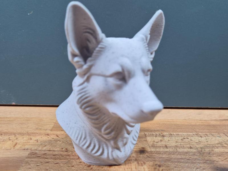 Pembroke Welsh Corgi Bust