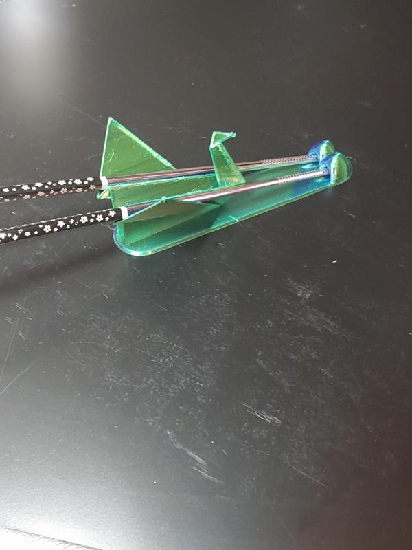 Origami Swan Chopstick holder