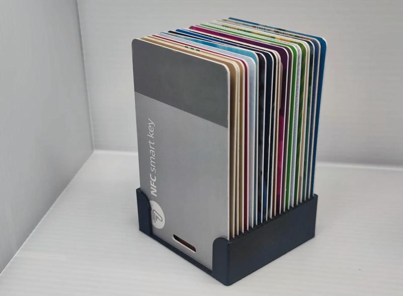 PVC Card Desktop Organizer for Membership Cards and More