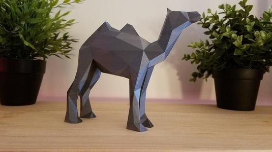 Low Poly Camel