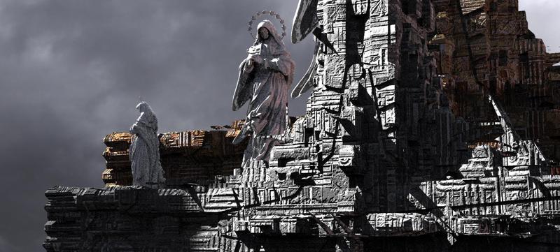 Dante's Inferno Heavens Cross Kit bash