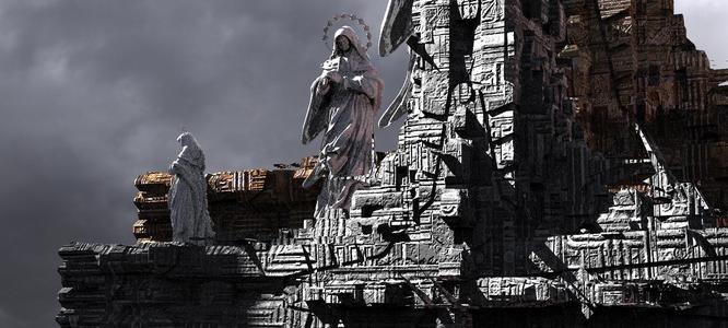 Dante's Inferno Heavens Cross Kit bash